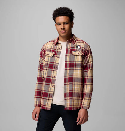 Men's Collegiate Flare Gun Flannel Long Sleeve Shirt - Florida State