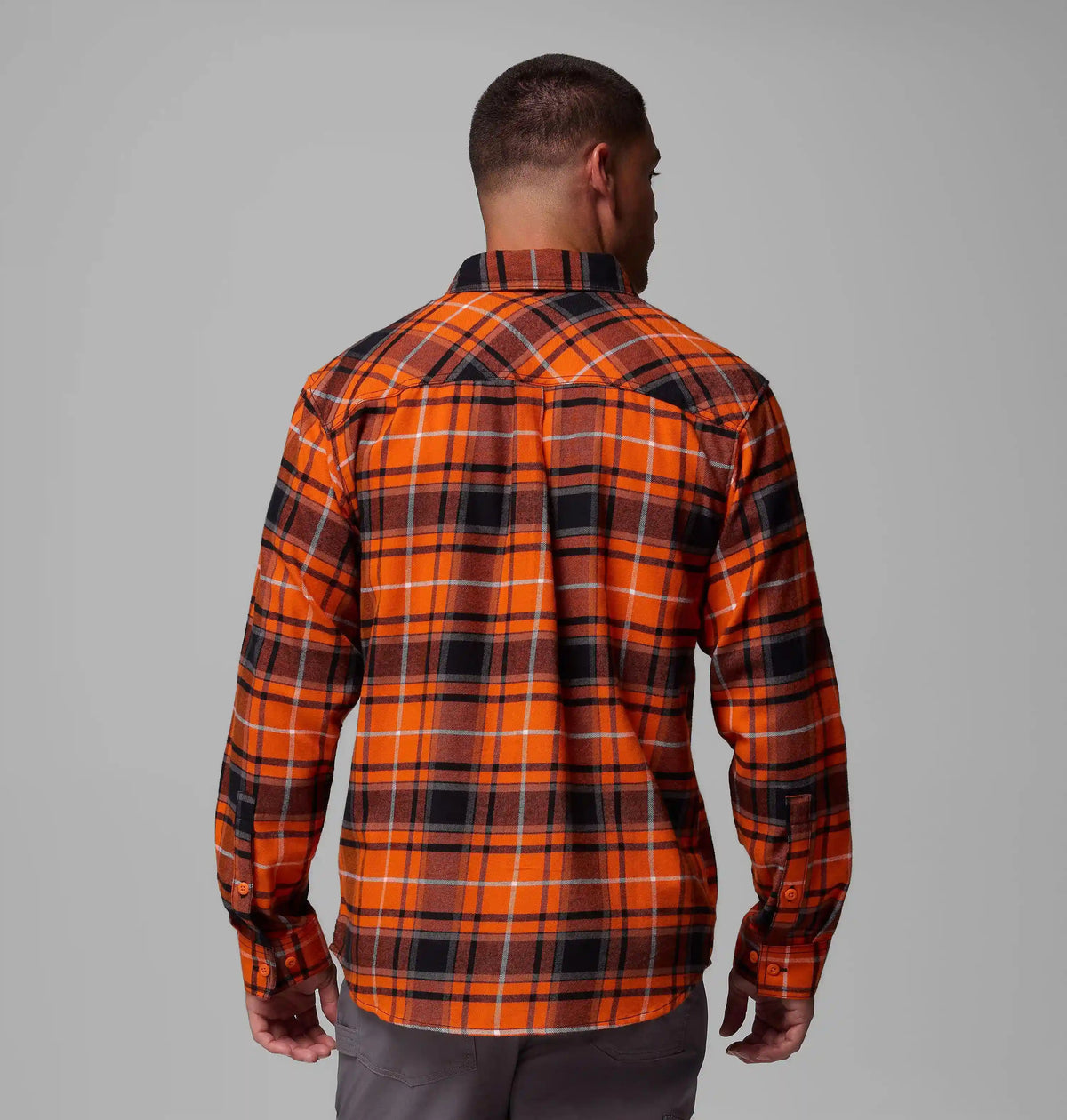 Men's Collegiate Flare Gun Flannel Long Sleeve Shirt - Oregon State