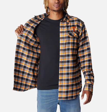 Men's Collegiate Flare Gun Flannel Long Sleeve Shirt - Tennessee