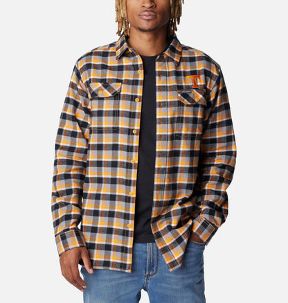 Men's Collegiate Flare Gun Flannel Long Sleeve Shirt - Tennessee