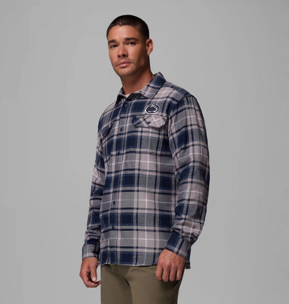 Men's Collegiate Flare Gun Flannel Long Sleeve Shirt - Penn State