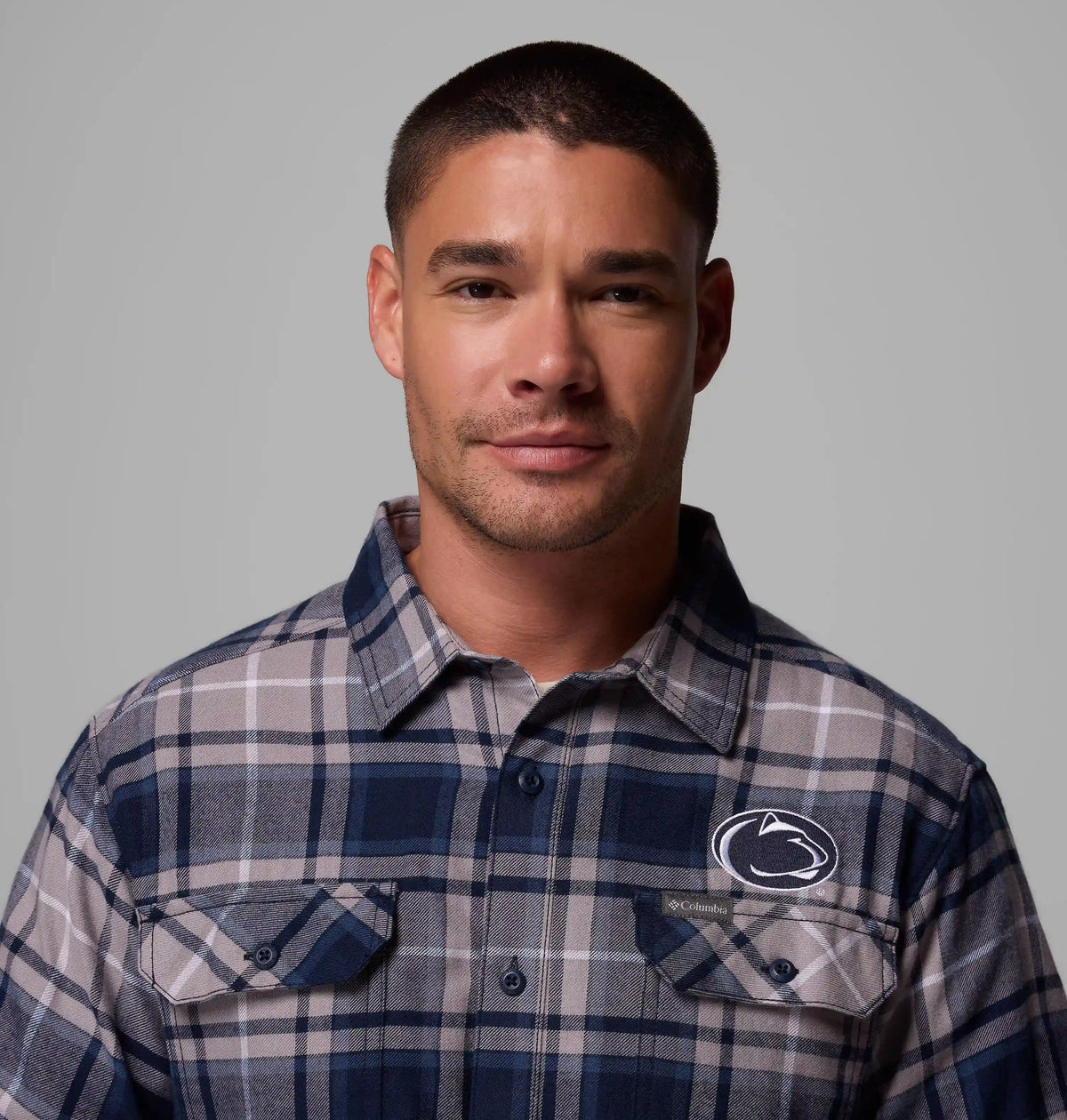 Men's Collegiate Flare Gun Flannel Long Sleeve Shirt - Penn State