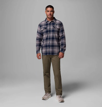 Men's Collegiate Flare Gun Flannel Long Sleeve Shirt - Penn State