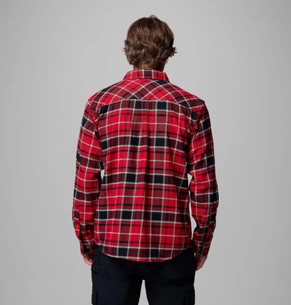 Men's Collegiate Flare Gun Flannel Long Sleeve Shirt - Ohio State