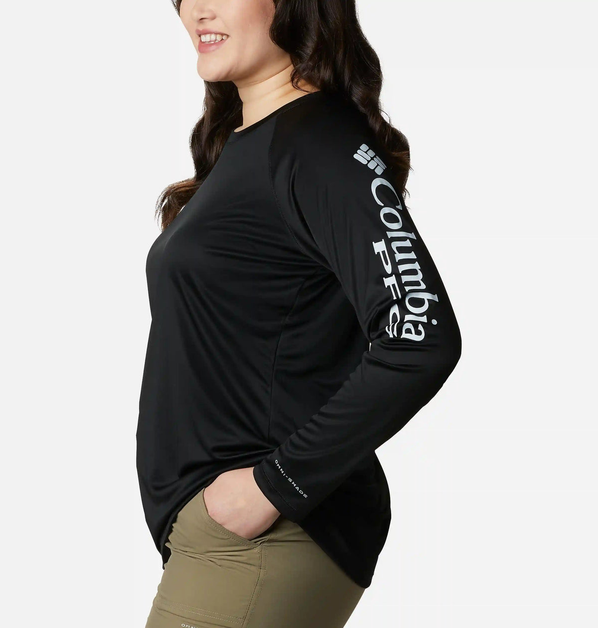 Women's PFG Tidal Tee II Long Sleeve Shirt - Plus Size