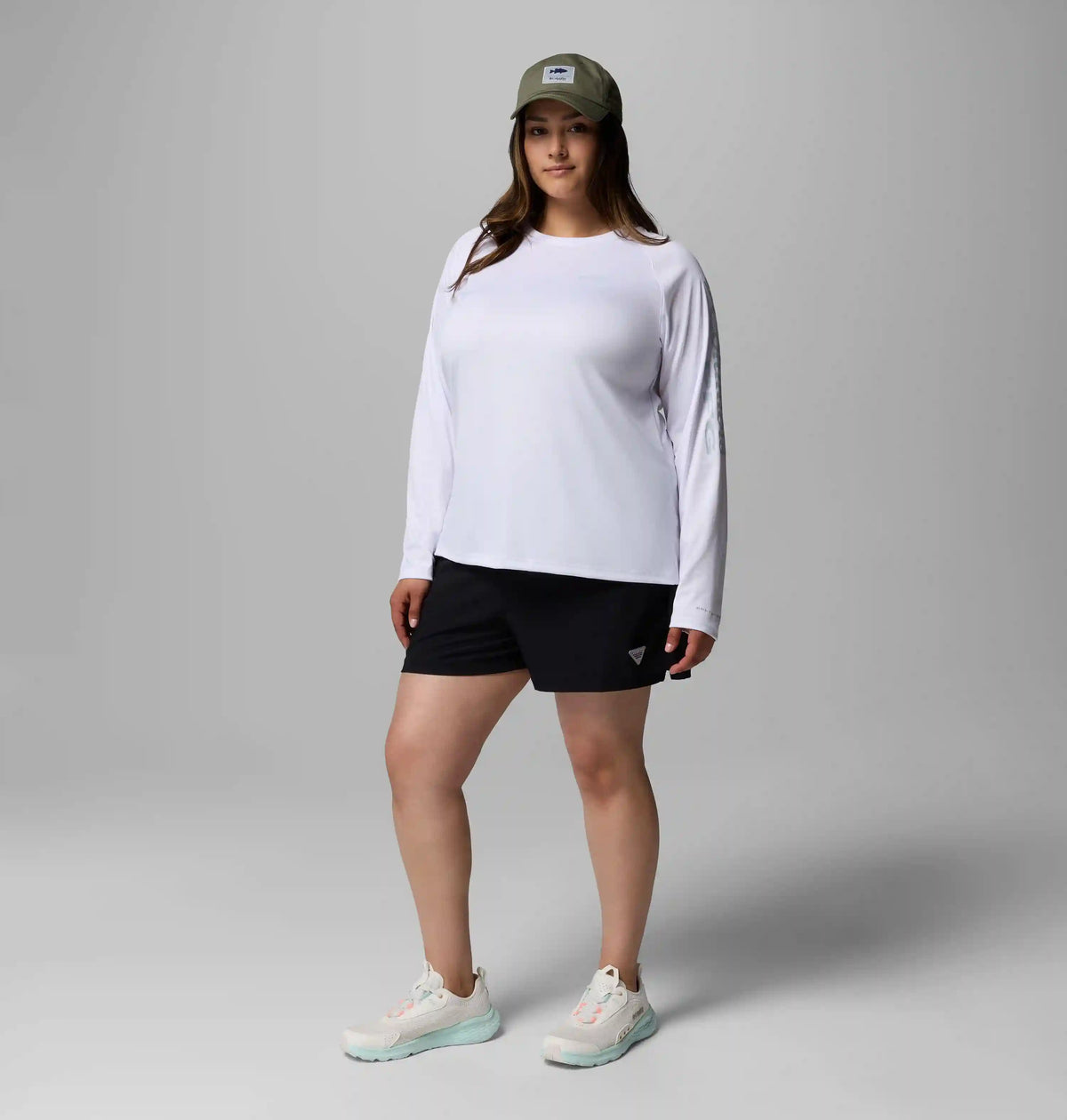 Women's PFG Tidal Tee II Long Sleeve Shirt - Plus Size