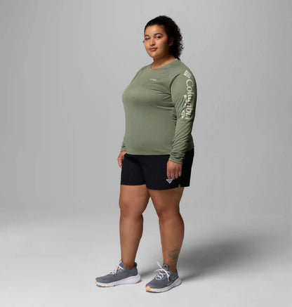 Women's PFG Tidal Tee II Long Sleeve Shirt - Plus Size