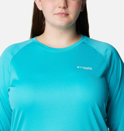 Women's PFG Tidal Tee II Long Sleeve Shirt - Plus Size