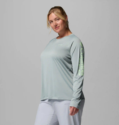 Women's PFG Tidal Tee II Long Sleeve Shirt - Plus Size