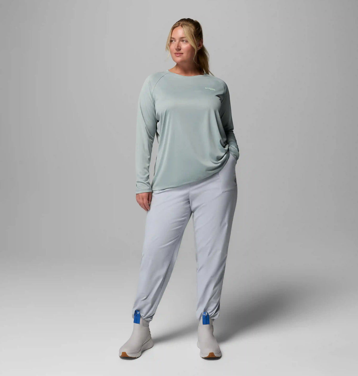 Women's PFG Tidal Tee II Long Sleeve Shirt - Plus Size