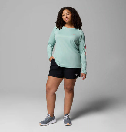 Women's PFG Tidal Tee II Long Sleeve Shirt - Plus Size