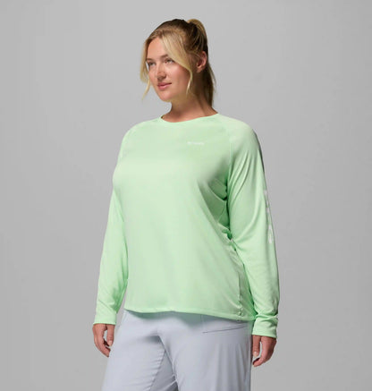 Women's PFG Tidal Tee II Long Sleeve Shirt - Plus Size