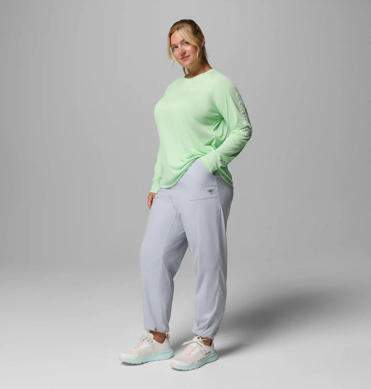 Women's PFG Tidal Tee II Long Sleeve Shirt - Plus Size