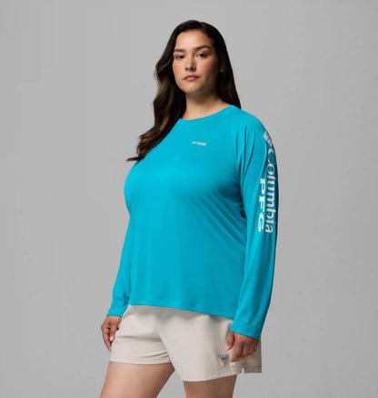 Women's PFG Tidal Tee II Long Sleeve Shirt - Plus Size
