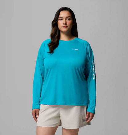 Women's PFG Tidal Tee II Long Sleeve Shirt - Plus Size