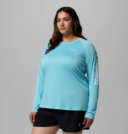 Women's PFG Tidal Tee II Long Sleeve Shirt - Plus Size