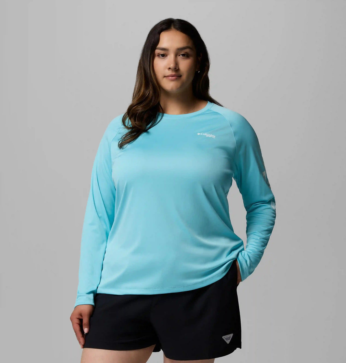 Women's PFG Tidal Tee II Long Sleeve Shirt - Plus Size