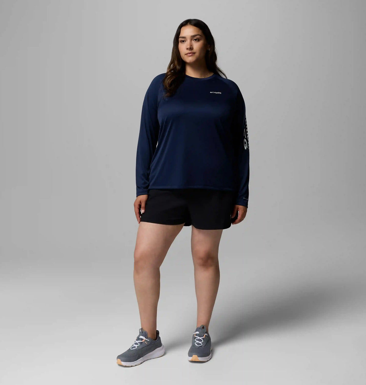 Women's PFG Tidal Tee II Long Sleeve Shirt - Plus Size