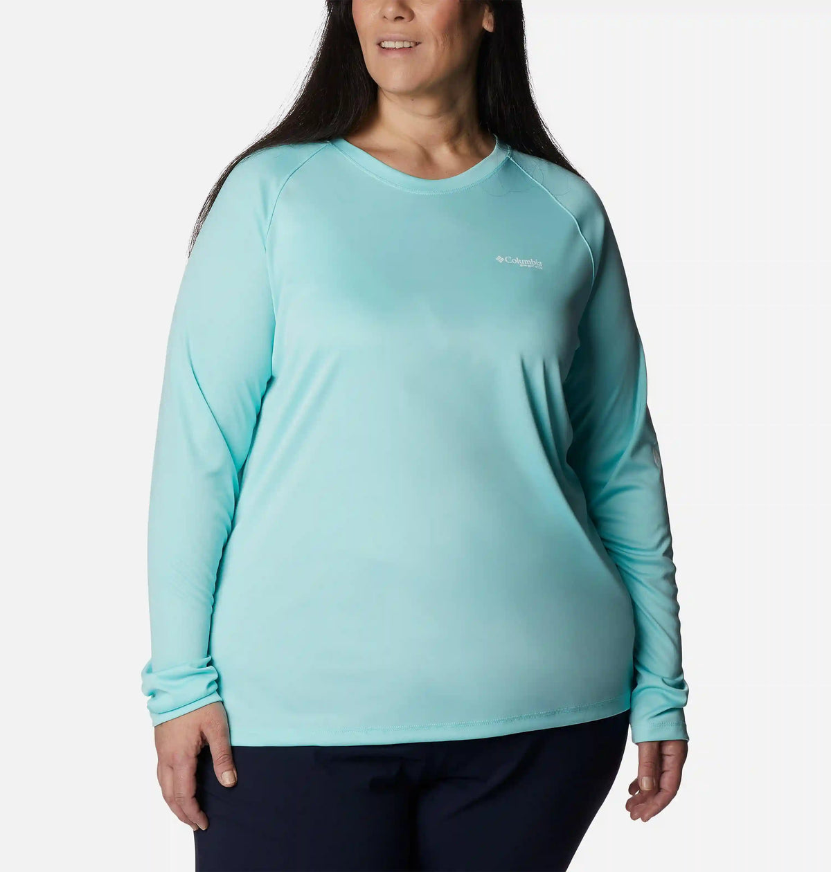 Women's PFG Tidal Tee II Long Sleeve Shirt - Plus Size