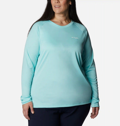 Women's PFG Tidal Tee II Long Sleeve Shirt - Plus Size