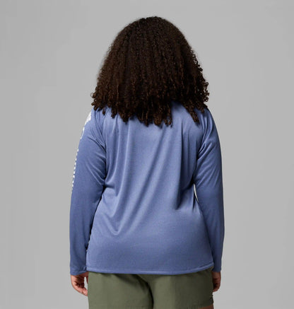 Women's PFG Tidal Tee II Long Sleeve Shirt - Plus Size