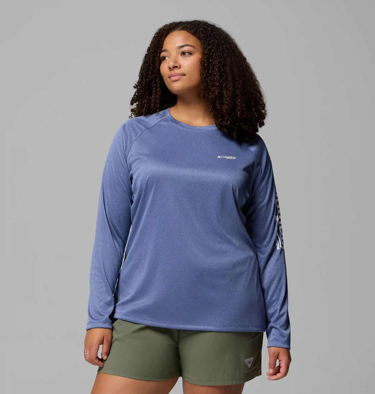 Women's PFG Tidal Tee II Long Sleeve Shirt - Plus Size