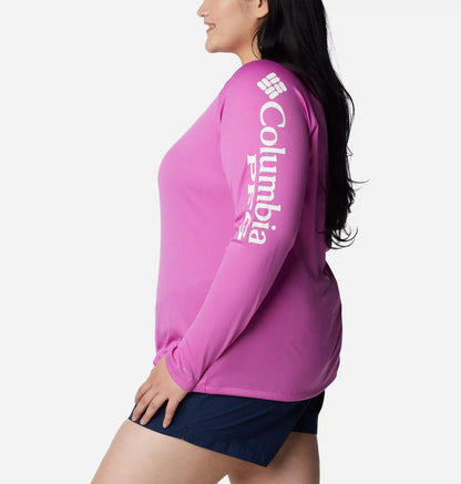 Women's PFG Tidal Tee II Long Sleeve Shirt - Plus Size