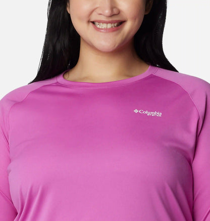 Women's PFG Tidal Tee II Long Sleeve Shirt - Plus Size