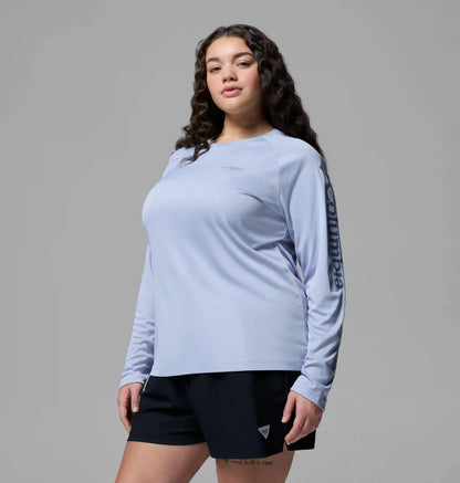 Women's PFG Tidal Tee II Long Sleeve Shirt - Plus Size