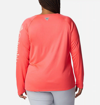 Women's PFG Tidal Tee II Long Sleeve Shirt - Plus Size