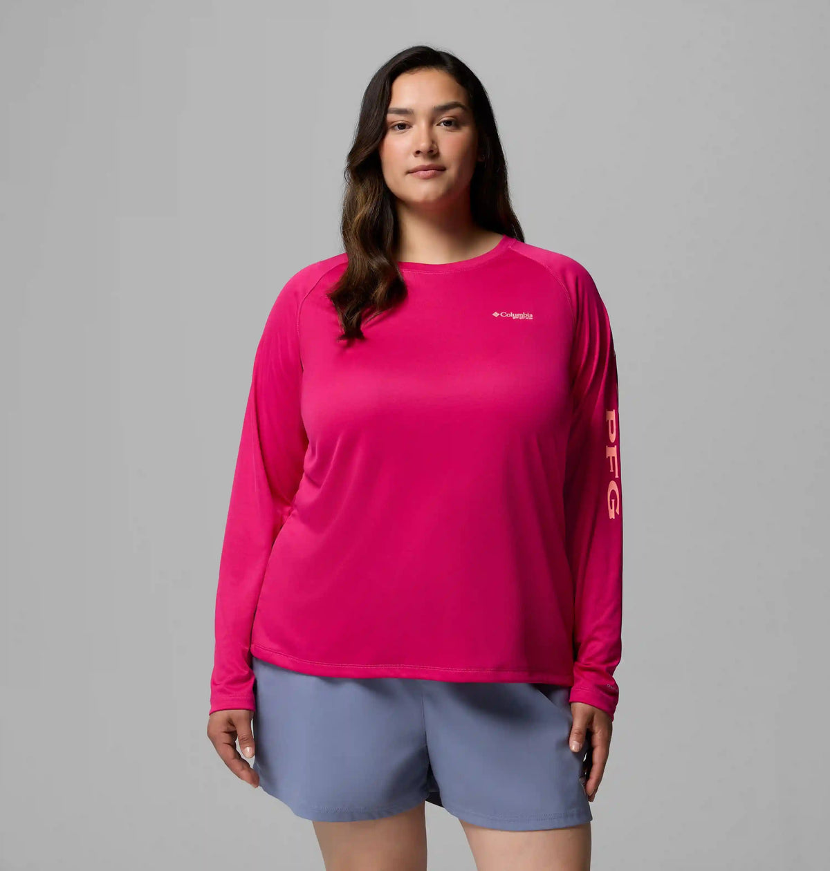 Women's PFG Tidal Tee II Long Sleeve Shirt - Plus Size
