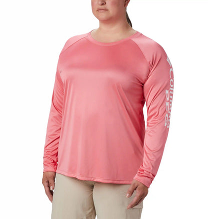 Women's PFG Tidal Tee II Long Sleeve Shirt - Plus Size