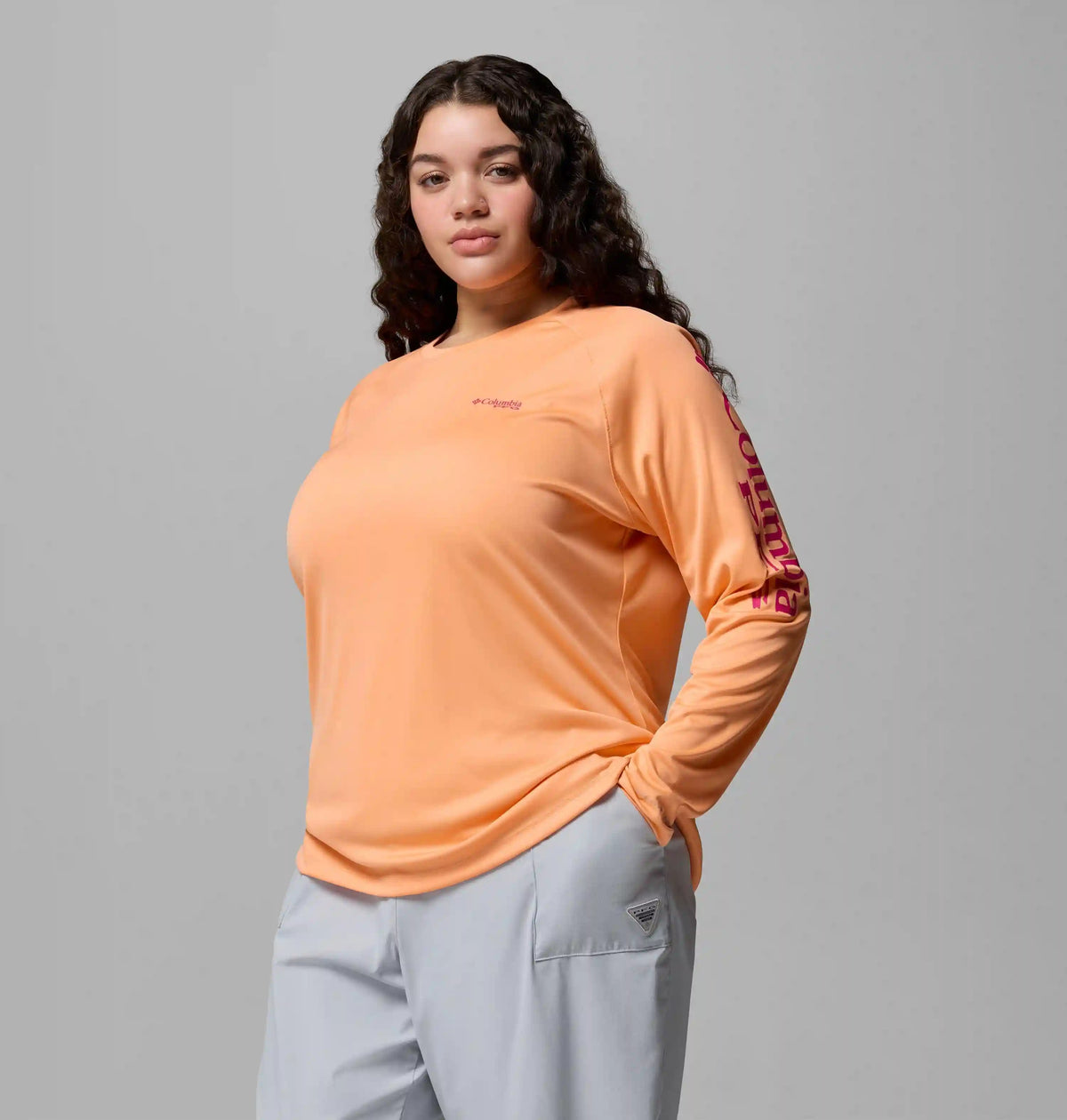 Women's PFG Tidal Tee II Long Sleeve Shirt - Plus Size