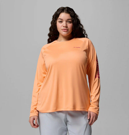 Women's PFG Tidal Tee II Long Sleeve Shirt - Plus Size
