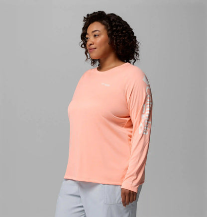 Women's PFG Tidal Tee II Long Sleeve Shirt - Plus Size