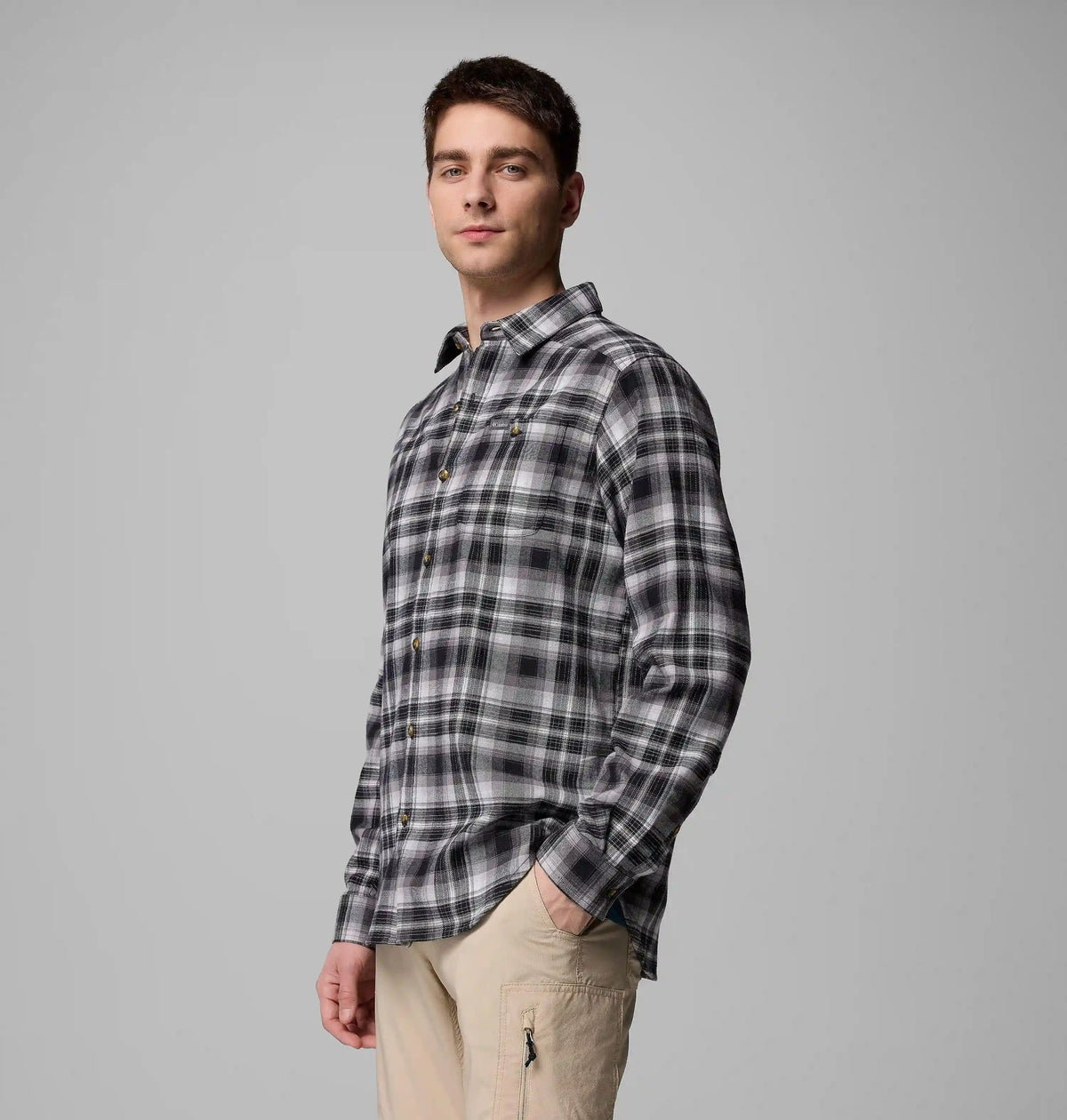 Men's Cornell Woods Flannel Long Sleeve Shirt