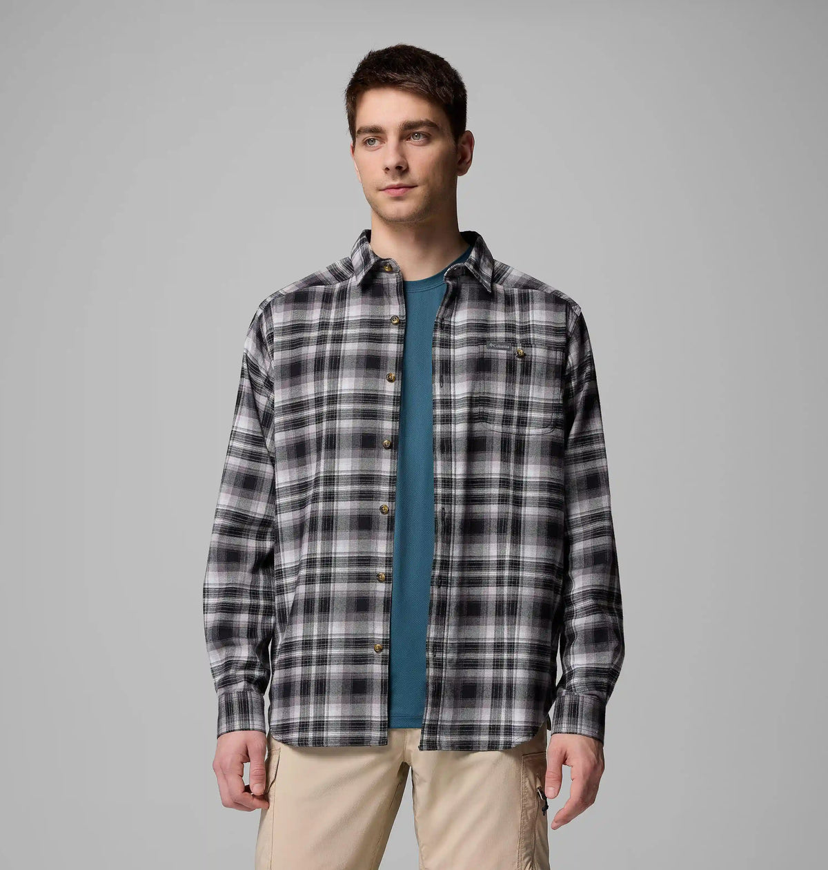Men's Cornell Woods Flannel Long Sleeve Shirt