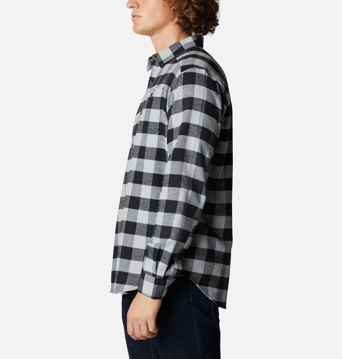 Men's Cornell Woods Flannel Long Sleeve Shirt - Tall
