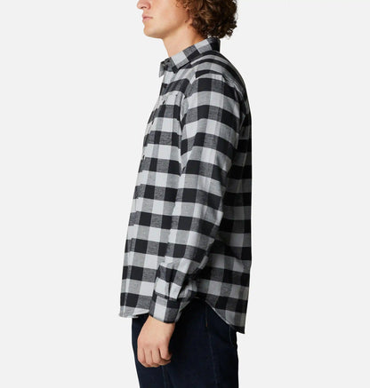 Men's Cornell Woods Flannel Long Sleeve Shirt - Tall