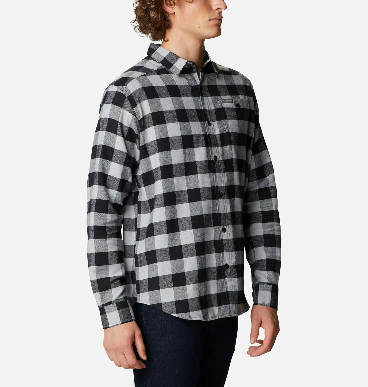 Men's Cornell Woods Flannel Long Sleeve Shirt - Tall