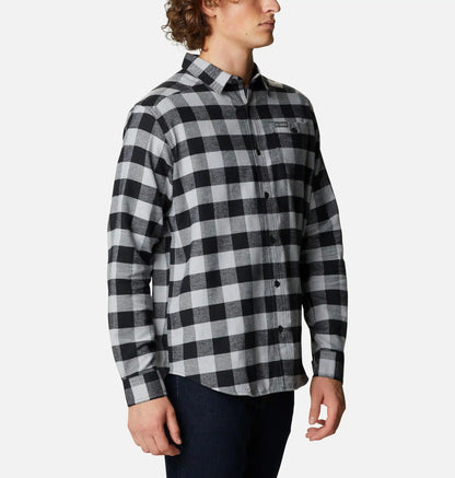 Men's Cornell Woods Flannel Long Sleeve Shirt - Tall