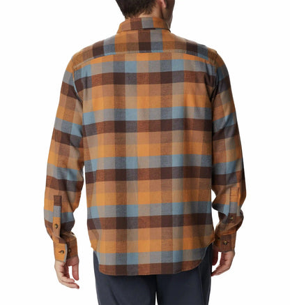 Men's Cornell Woods Flannel Long Sleeve Shirt - Tall