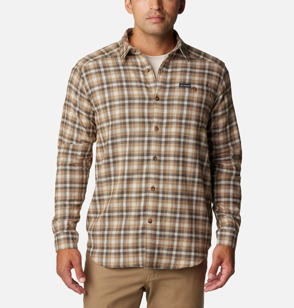 Men's Cornell Woods Flannel Long Sleeve Shirt