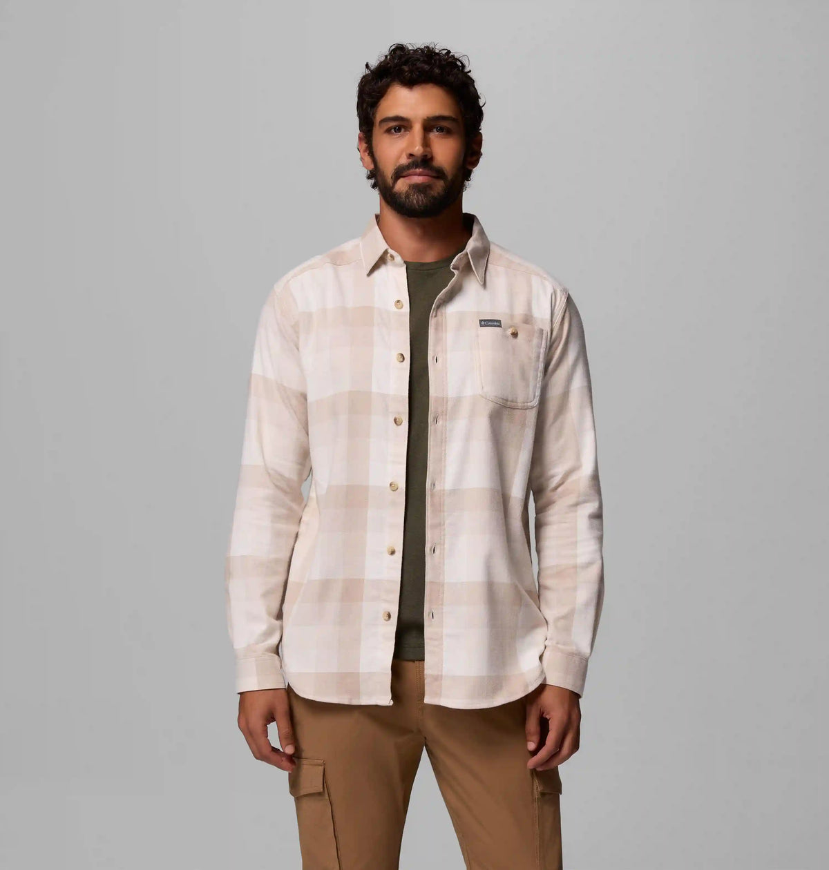 Men's Cornell Woods Flannel Long Sleeve Shirt