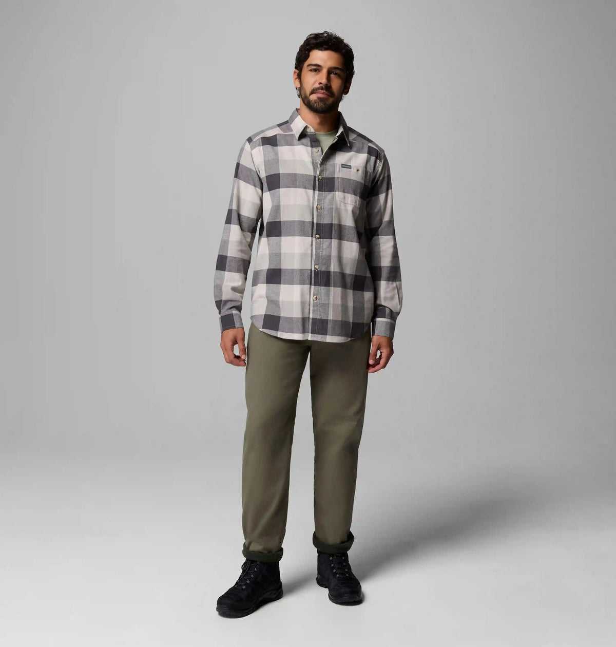 Men's Cornell Woods Flannel Long Sleeve Shirt