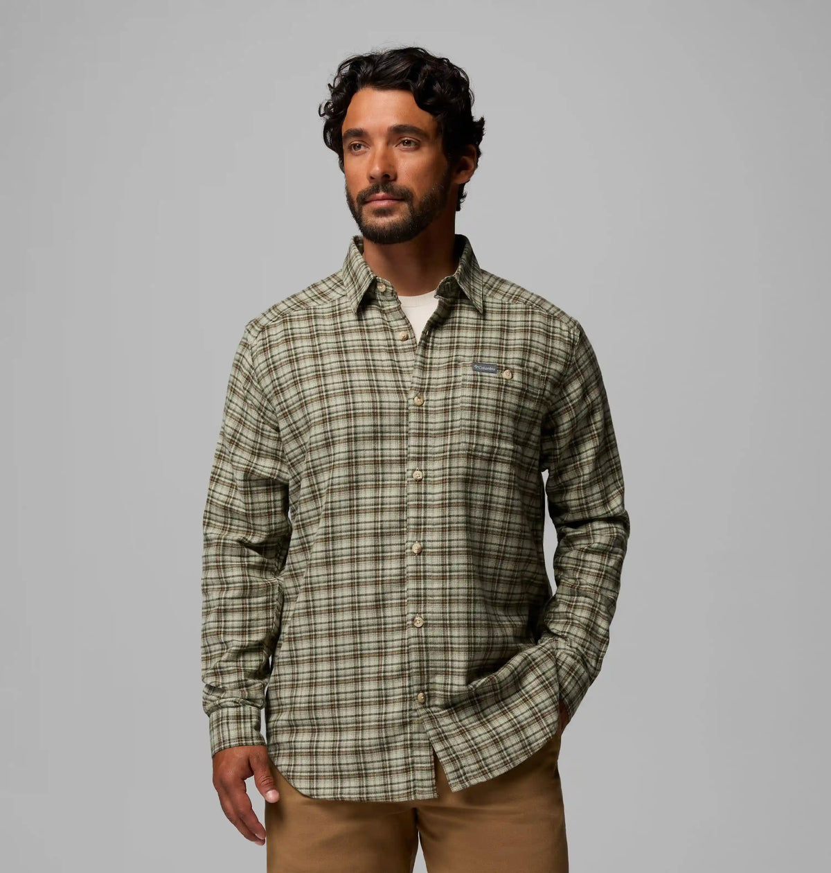 Men's Cornell Woods Flannel Long Sleeve Shirt