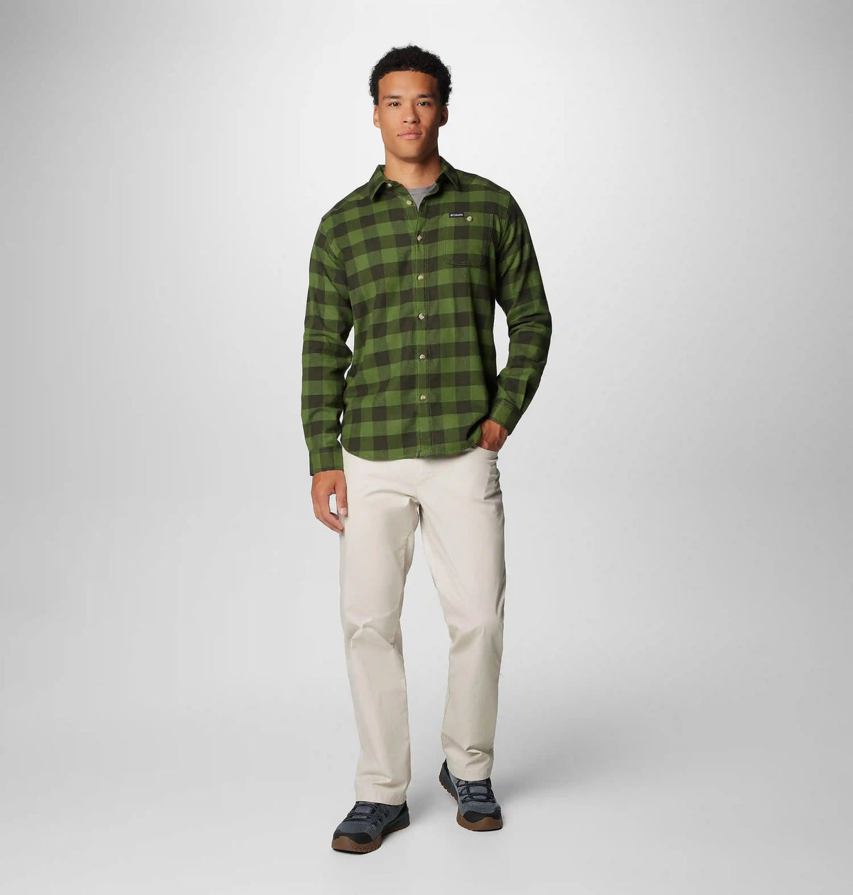 Men's Cornell Woods Flannel Long Sleeve Shirt
