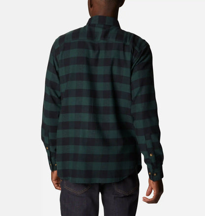 Men's Cornell Woods Flannel Long Sleeve Shirt - Tall