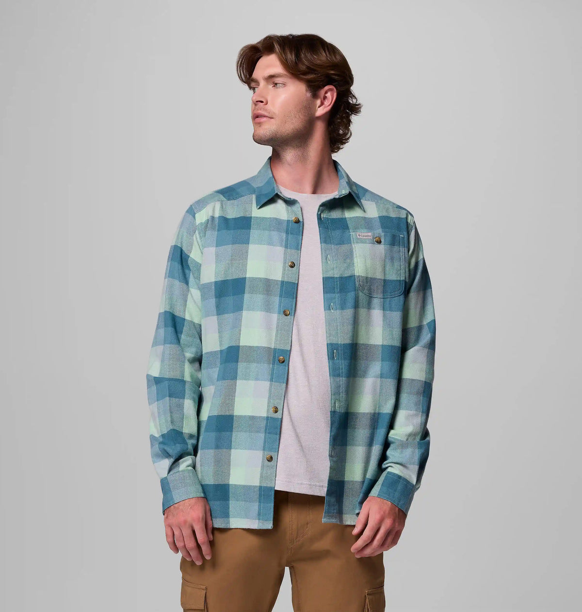 Men's Cornell Woods Flannel Long Sleeve Shirt