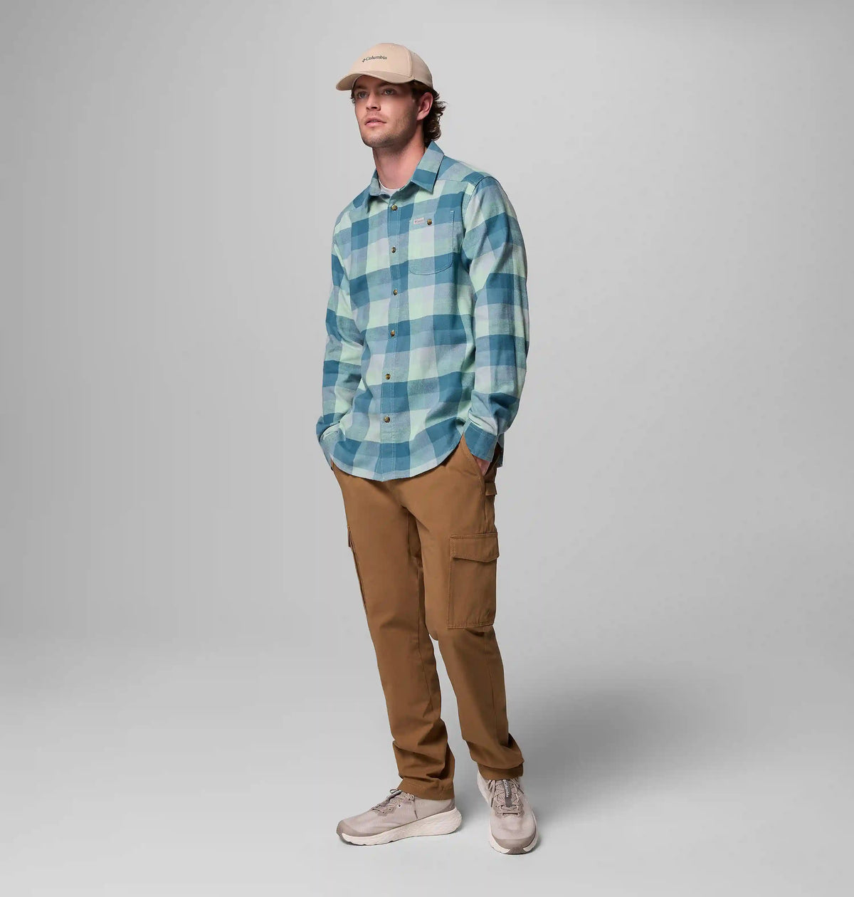 Men's Cornell Woods Flannel Long Sleeve Shirt